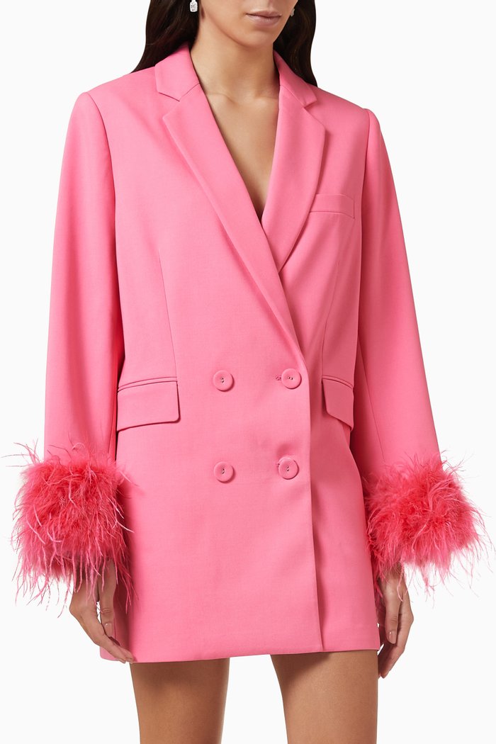 

Lincoln Mini Jacket Dress, Pink