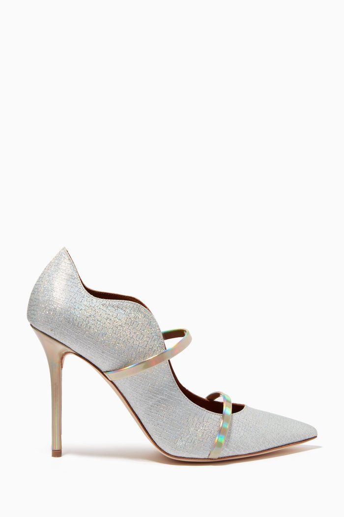 

Maureen 100 Pumps in Lurex, Silver