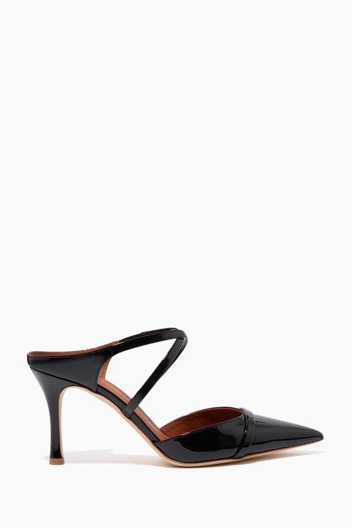 

Yoana 80 Mules in Patent-leather, Black