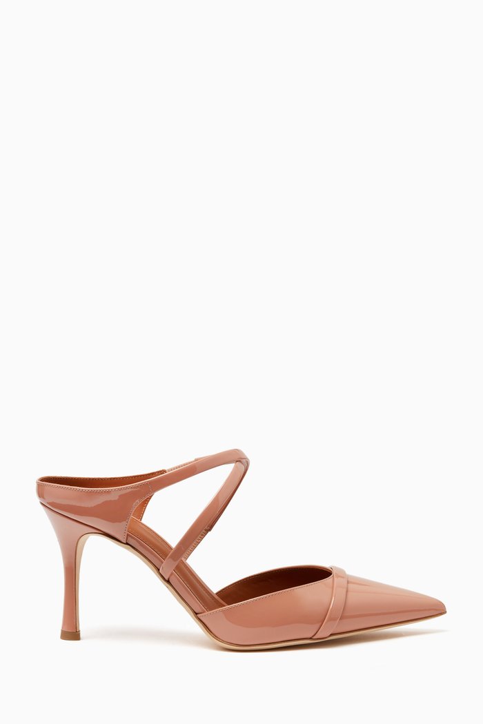 

Yoana 80 Mules in Patent-leather, Neutral