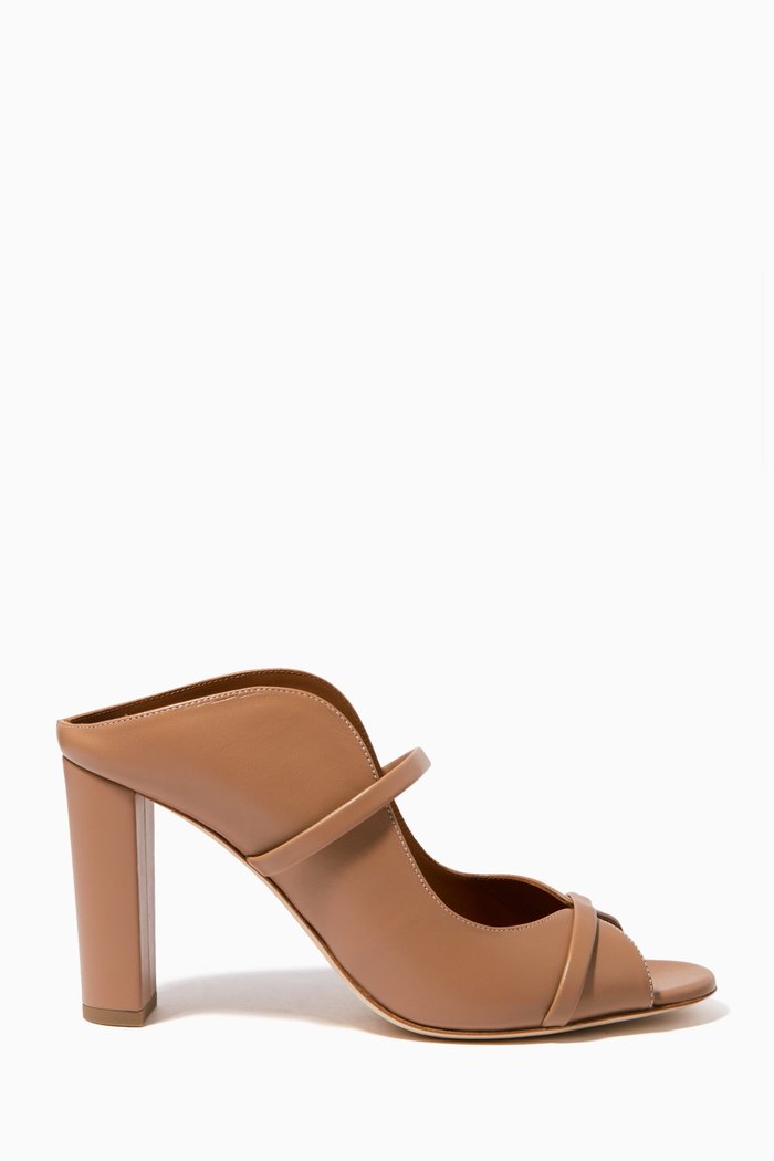 

Norah 85 Mule Sandals in Nappa, Neutral
