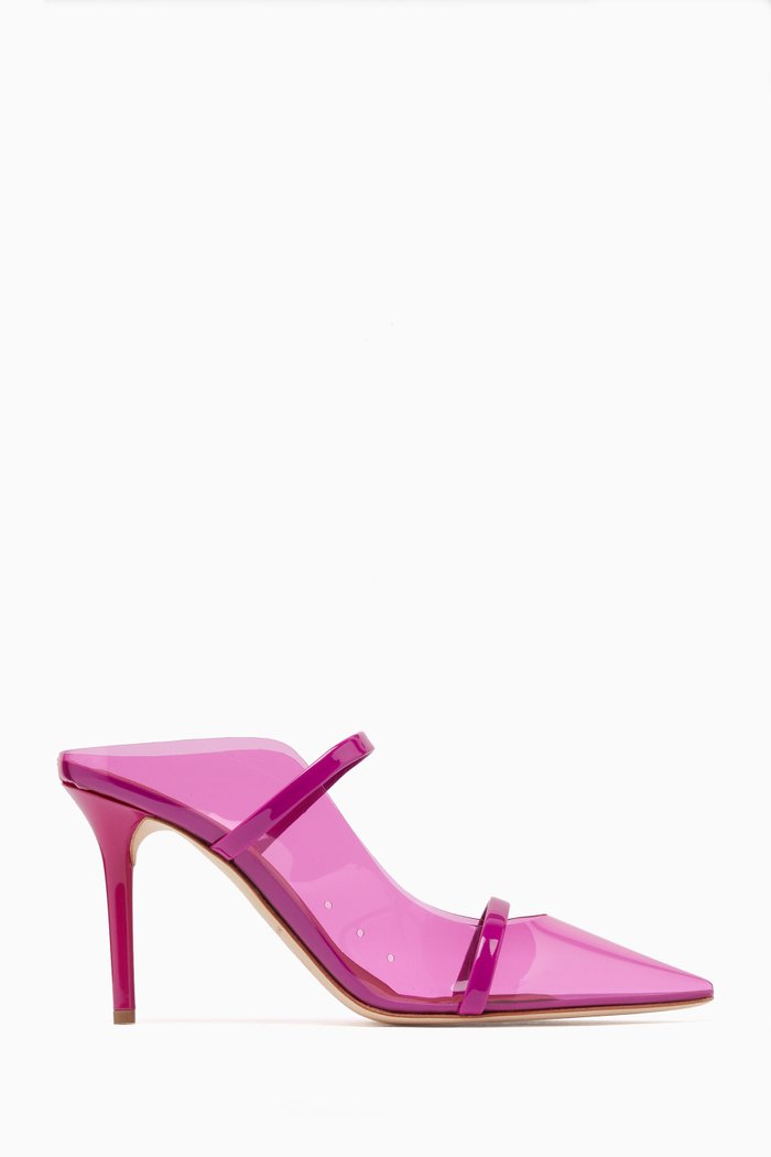

Maureen 85 Mules in PVC, Purple