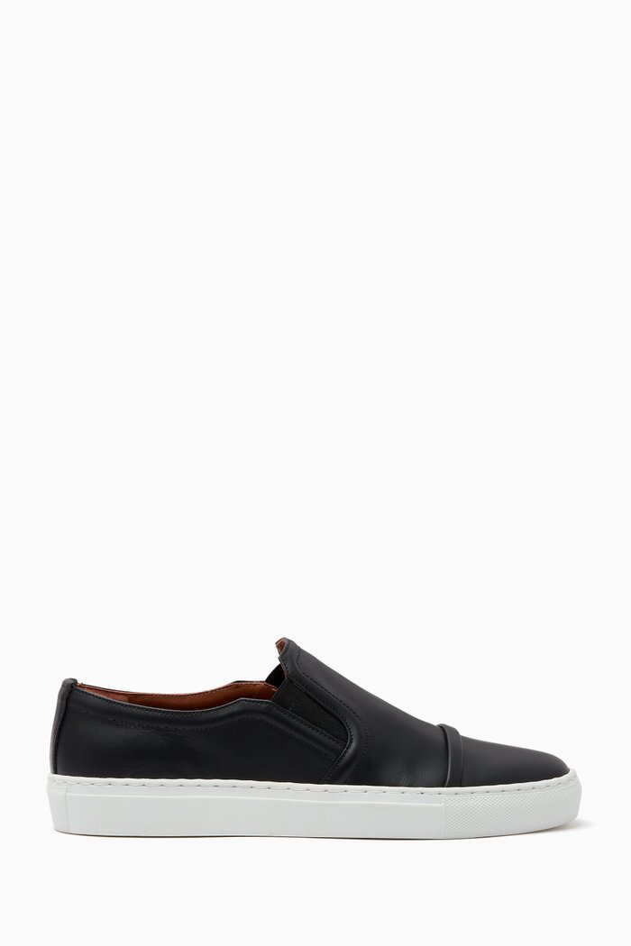 

Bodie Slip-ons in Leather, Black