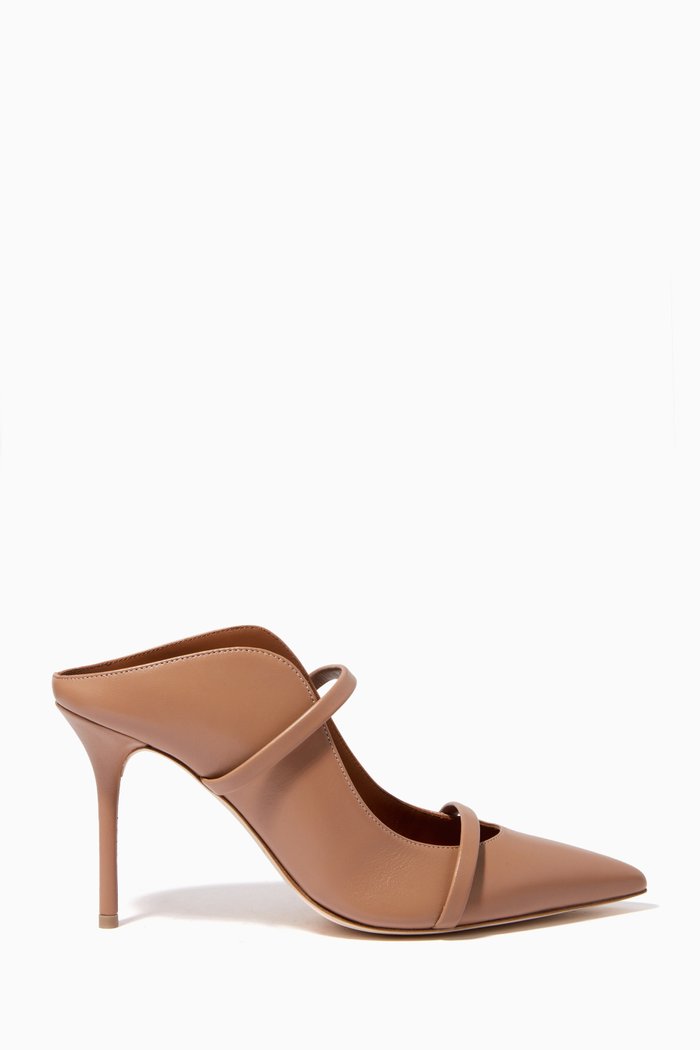 

Maureen 70 Mules in Nappa, Neutral