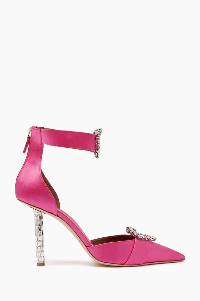 

x Emily In Paris Camille 90 Pumps in Satin, Pink