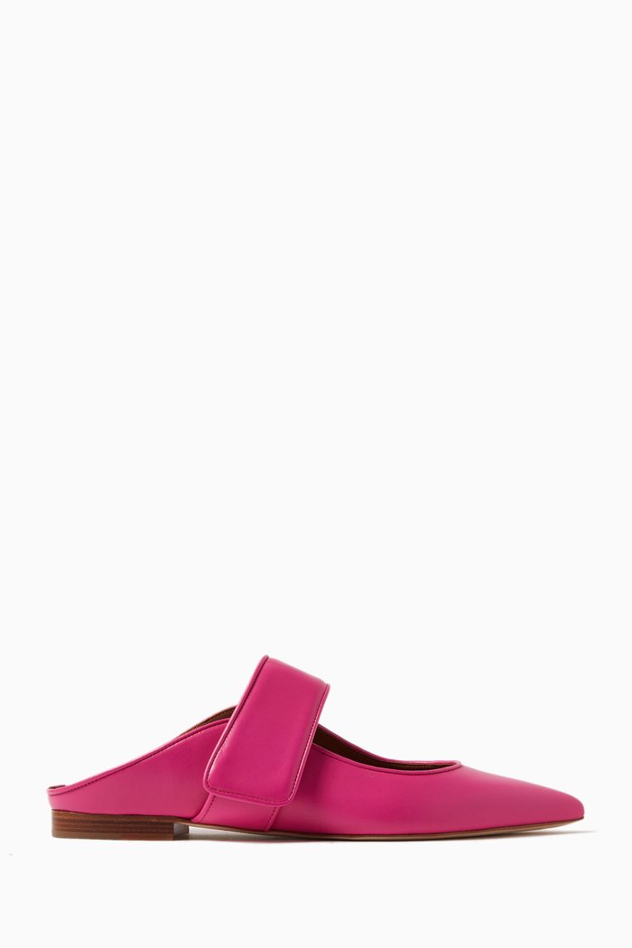 

Helene Slippers in Nappa Leather, Pink