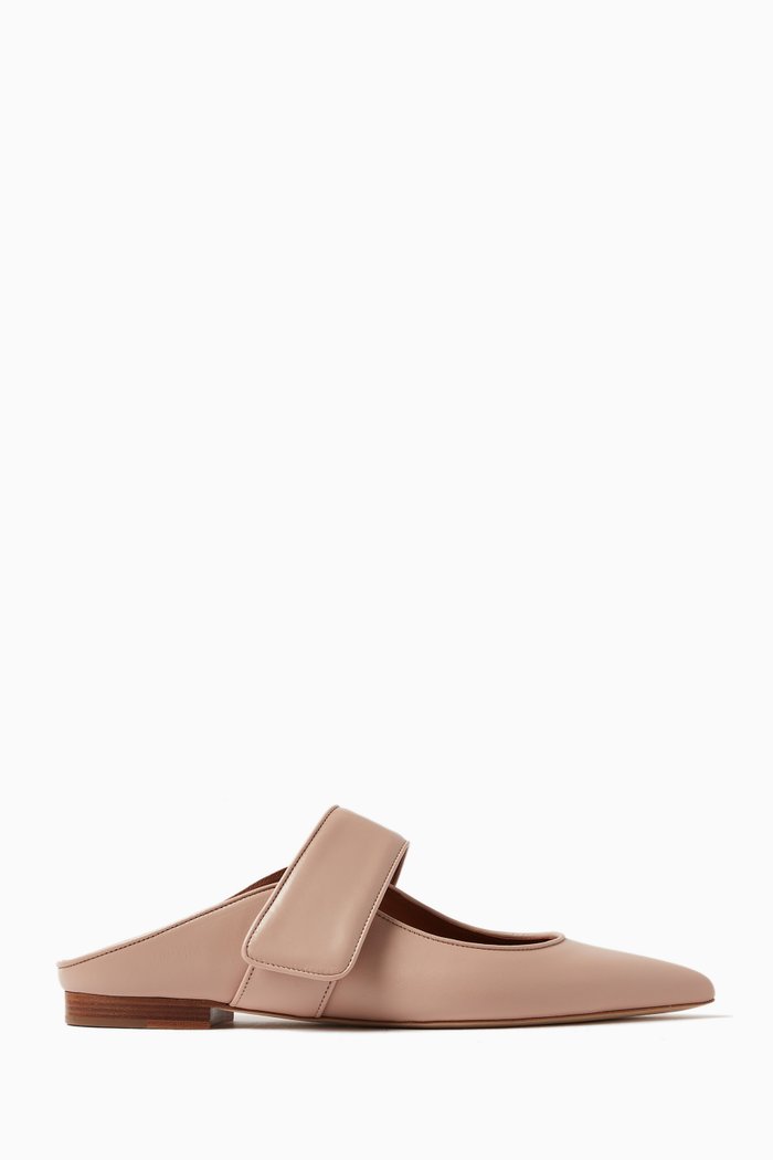 

Helene Slippers in Nappa Leather, Neutral