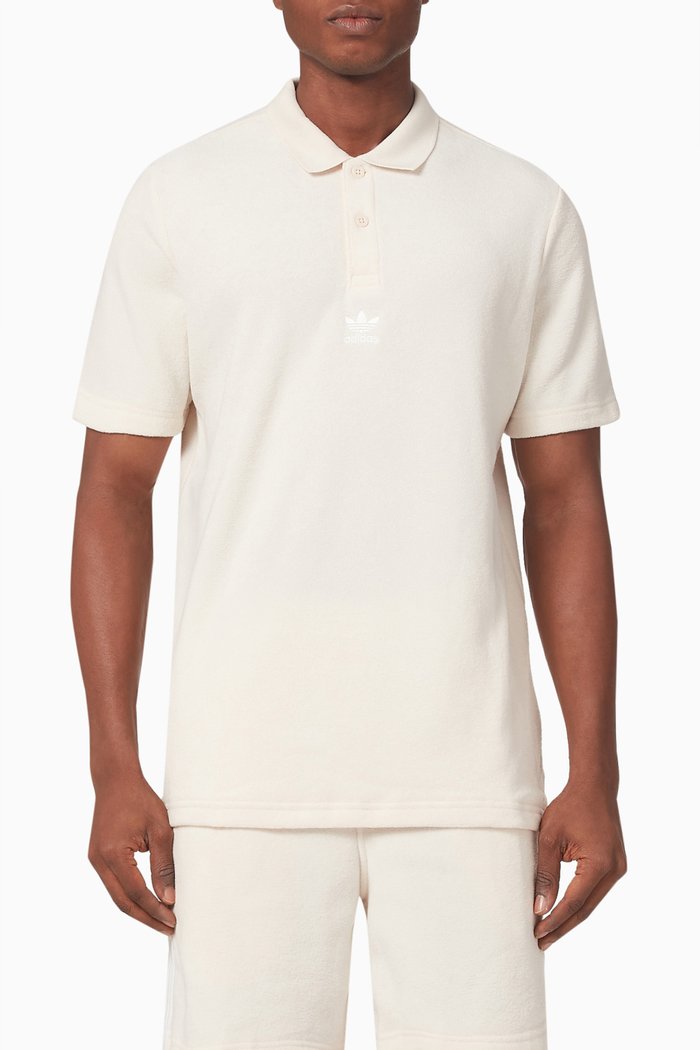 

Classics Sport Polo Shirt in Cotton Piqué, Neutral