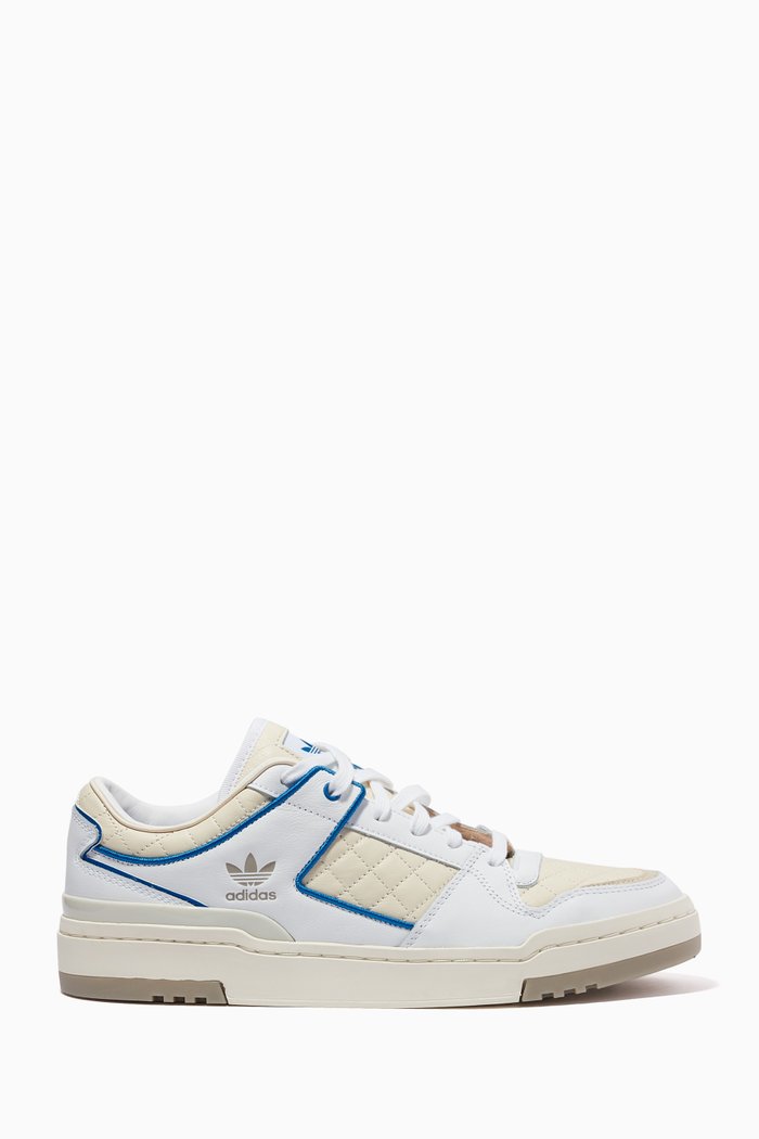 

Forum Luxe Sneakers in Leather & Textile, White
