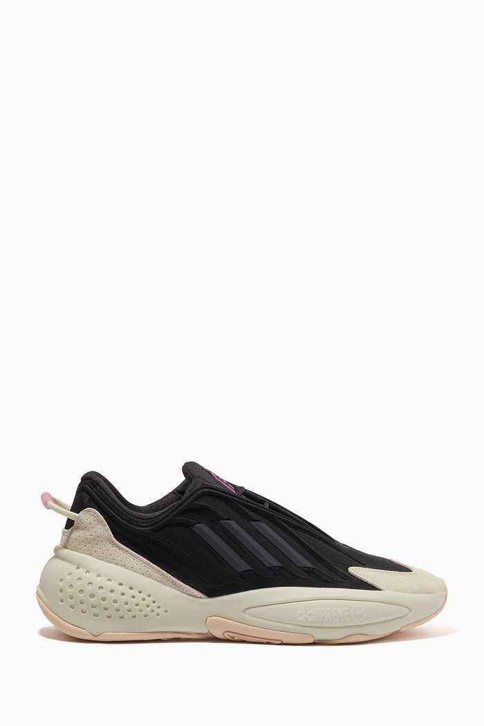 

OZRAH Sneakers in Leather, Black