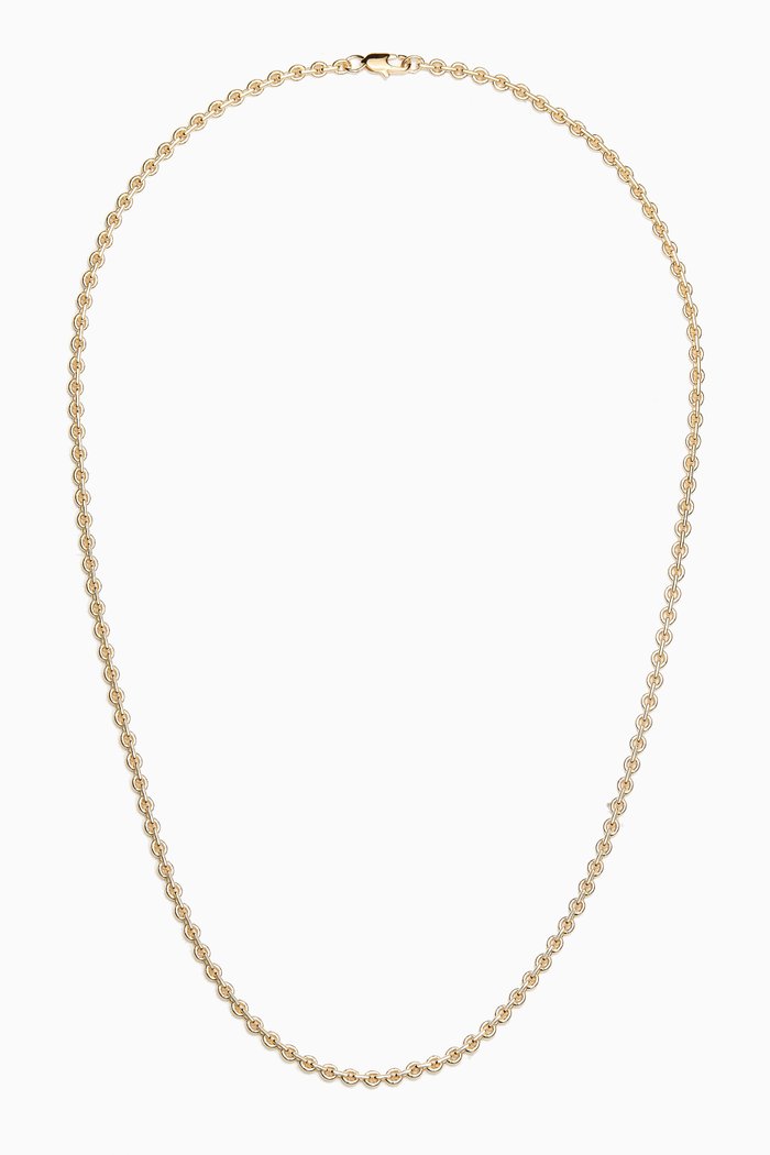 

Pina Chain Necklace in 14kt Gold-plated Brass