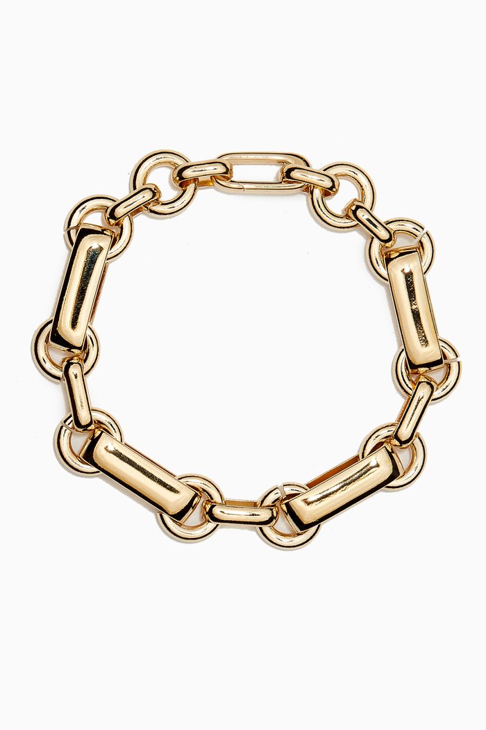 

Sienna Bracelet in 14kt Gold-plated Brass