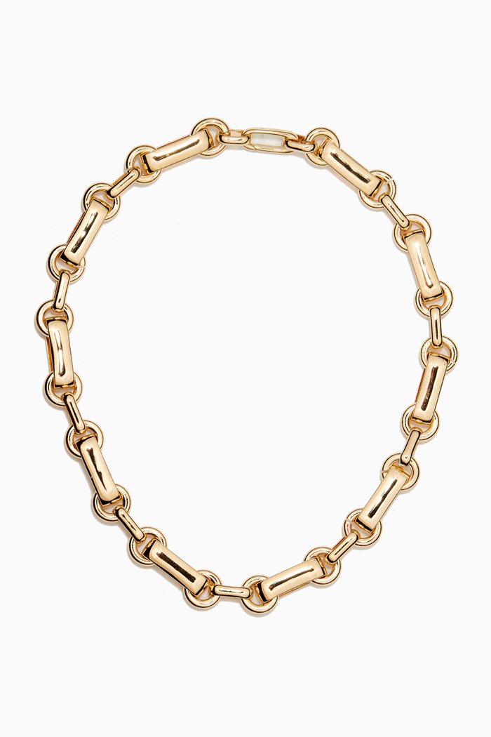 

Sienna Necklace in 14kt Gold-plated Brass