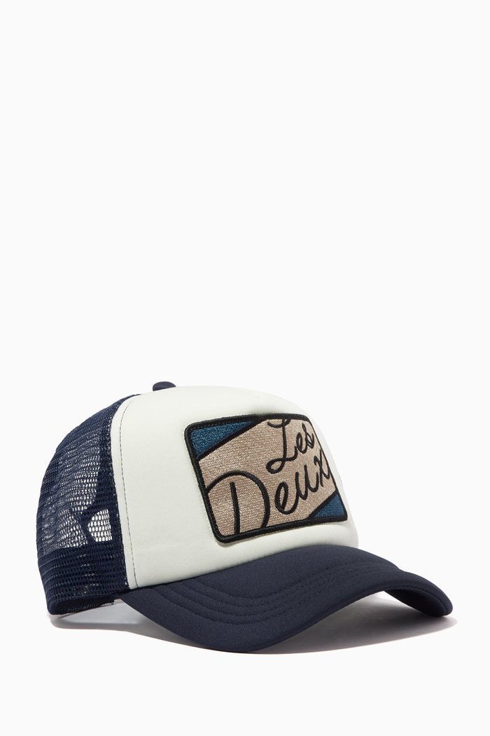

Waylon Trucker Cap in Fabric, Multicolour