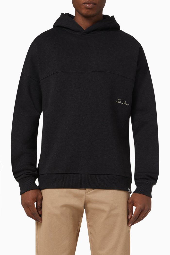

Carter Hoodie in Wool-blend, Black
