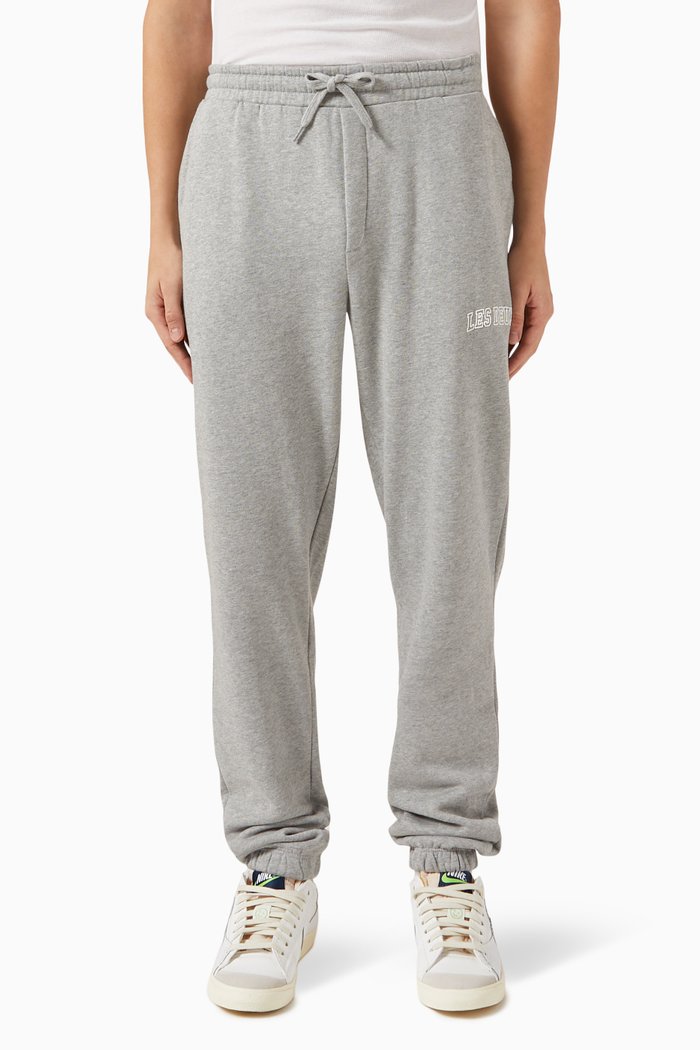 

Blake Logo Sweatpants in Cotton, Grey