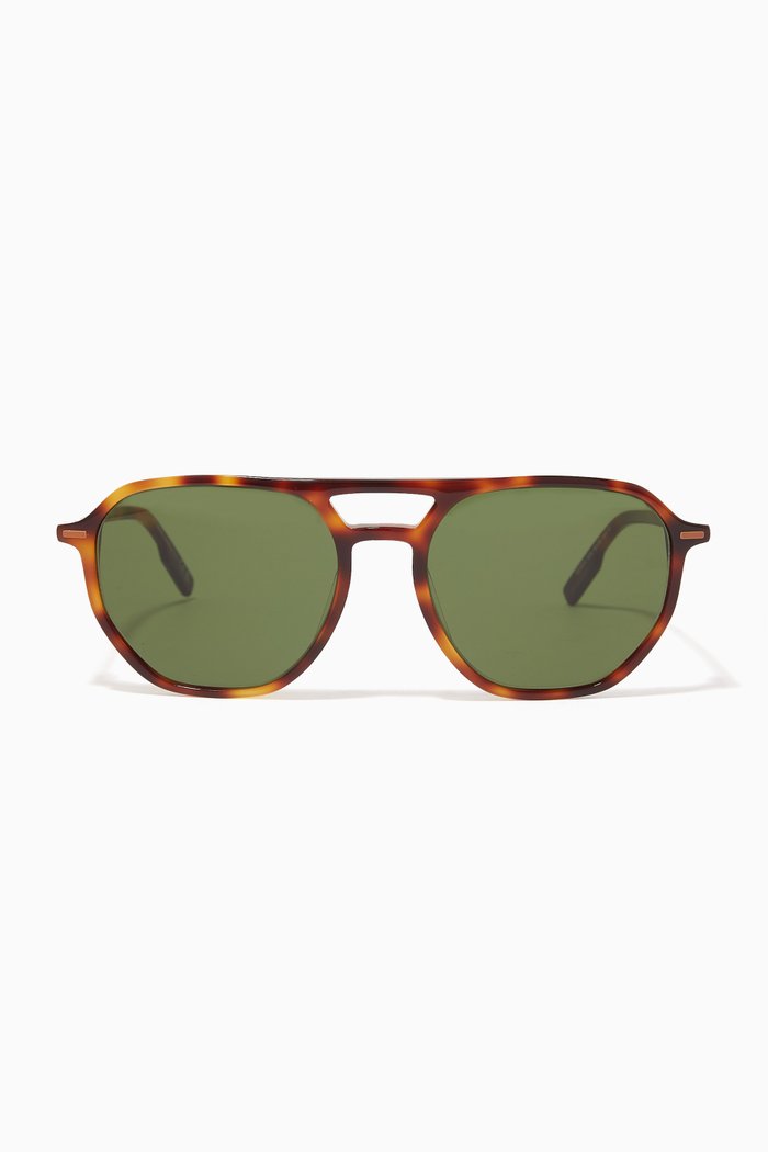 

Leggerismo Sunglasses in Acetate, Brown