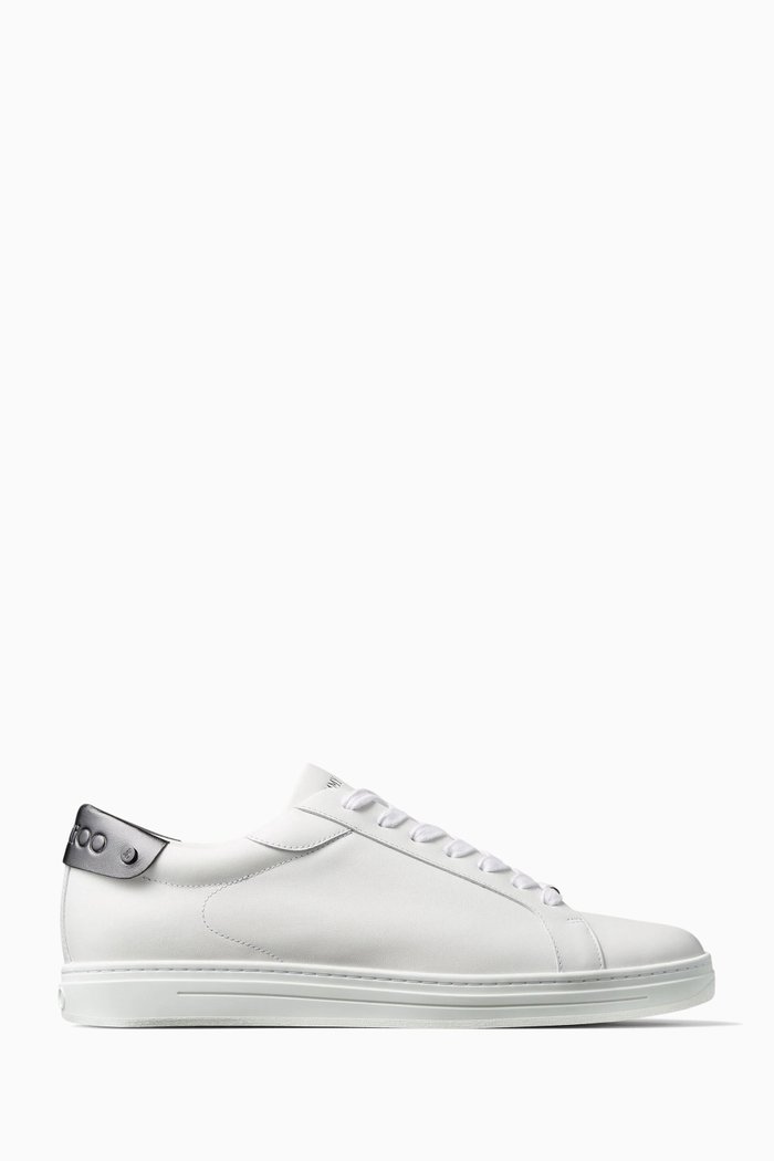 

Rome Low-top Sneakers in Leather, White