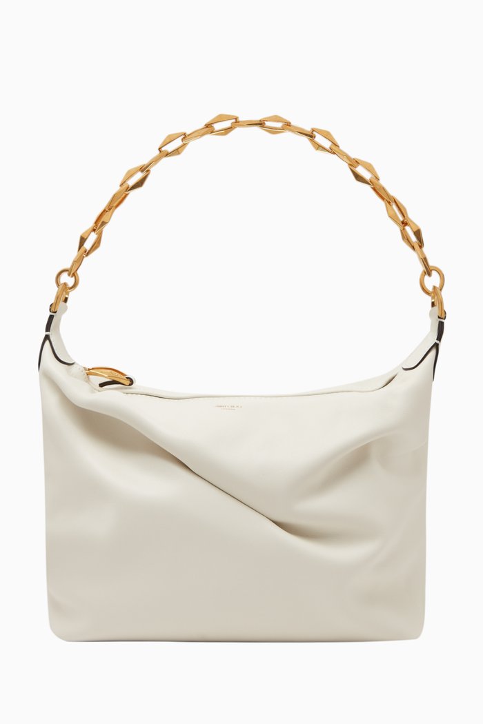 

Diamond Soft Hobo/S Bag in Nappa, Gold