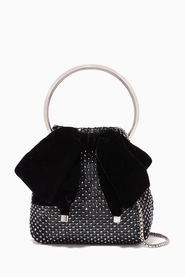 

Bon Bon Bag in Crystal Mesh, Black
