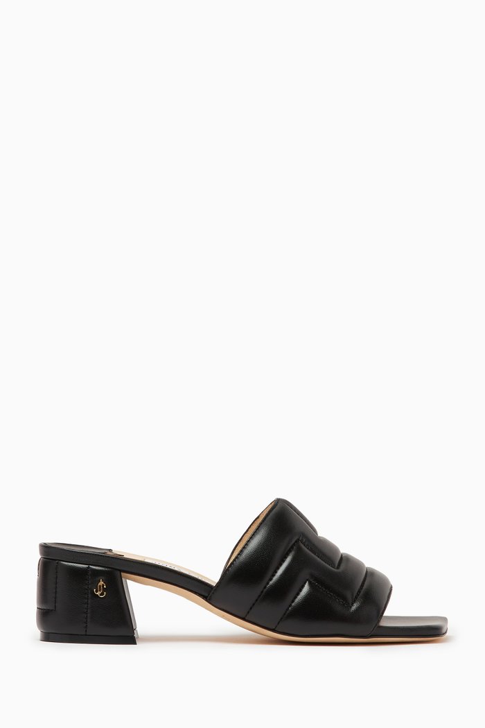 

Themis 45 Mules in Avenue Nappa Leather, Black