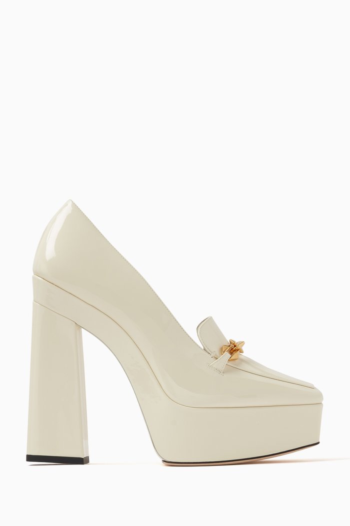 

Diamond Tilda 140 Pumps in Patent Leather, Neutral