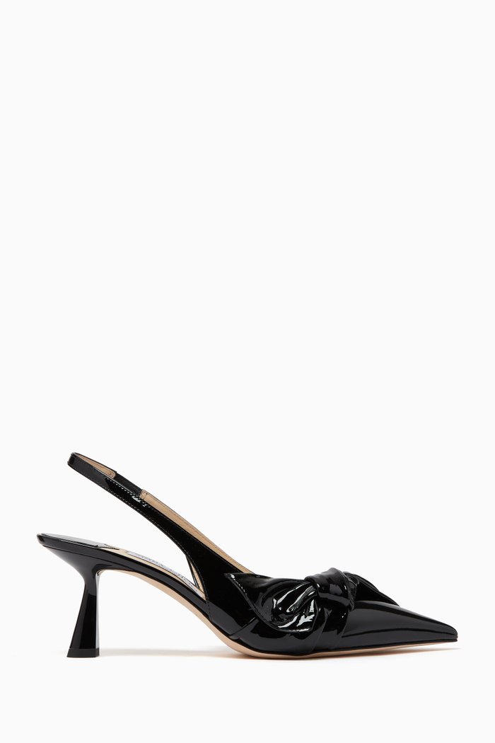 

Elinor 65 Slingback Pumps in Patent Leather, Black