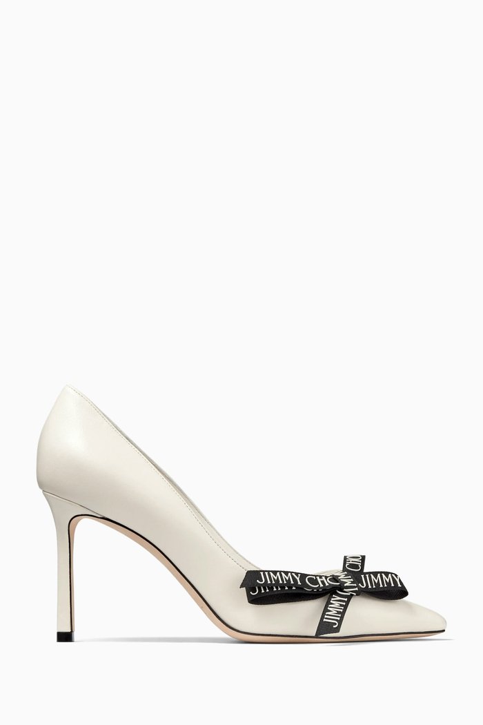 

Romy 85 Pumps in Nappa Leather, Neutral