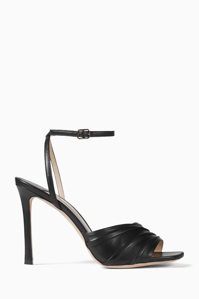 

Basil 95 Sandals in Leather, Black