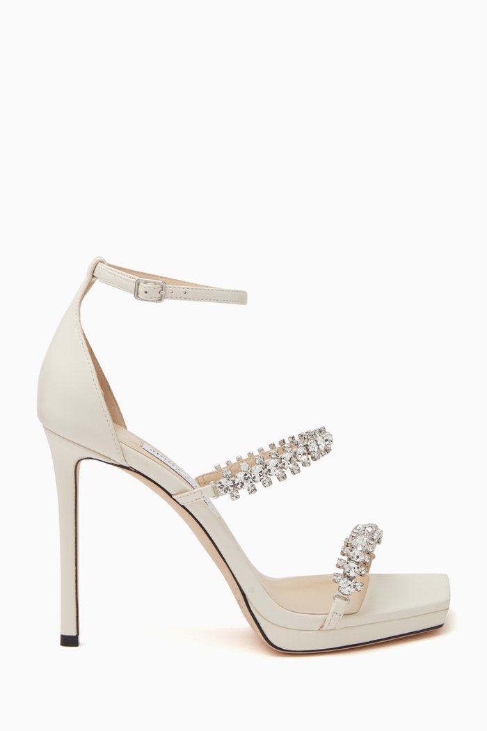 Bing 105 Sandals in Nappa, Neutral