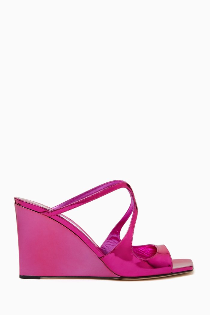 

Anise 85 Wedges in Leather, Pink