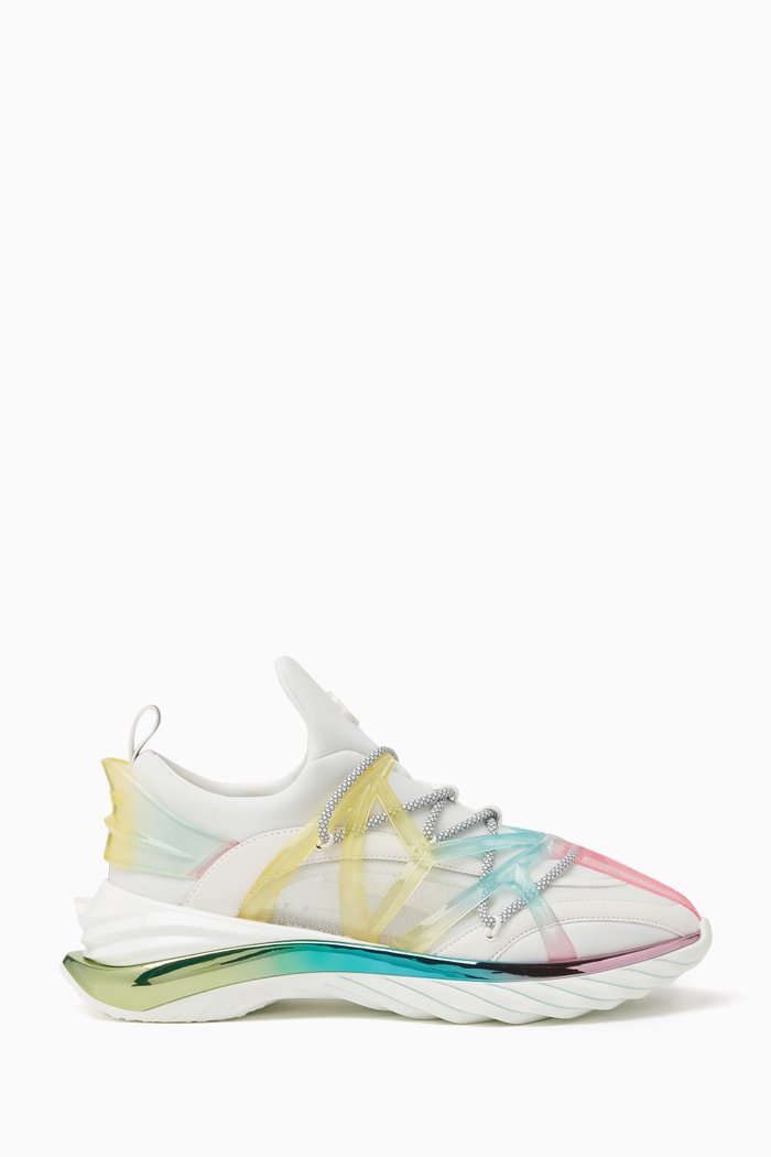 

Cosmos Sneakers in Neoprene & Mesh, Pink