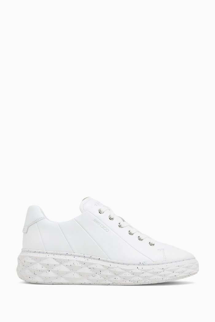 

Diamond Light Maxi Sneakers in Nappa, White