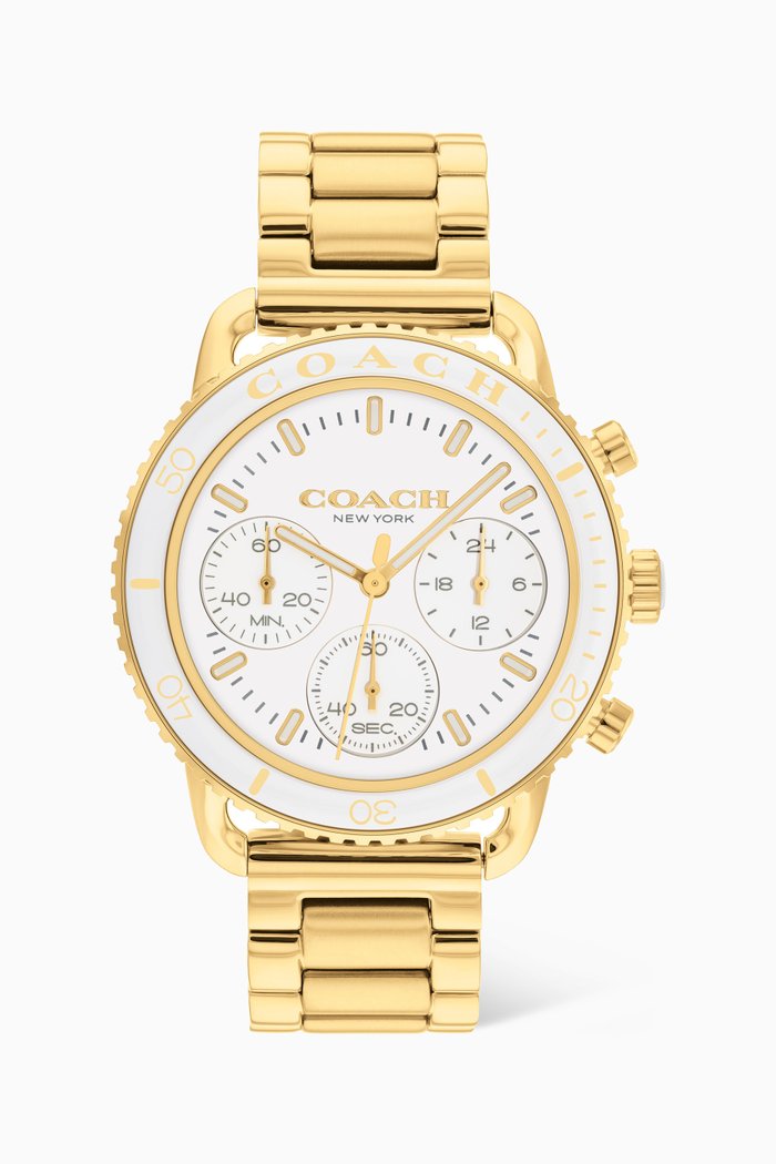 

Cruiser Quartz Stainless Steel Watch, 37mm, Gold