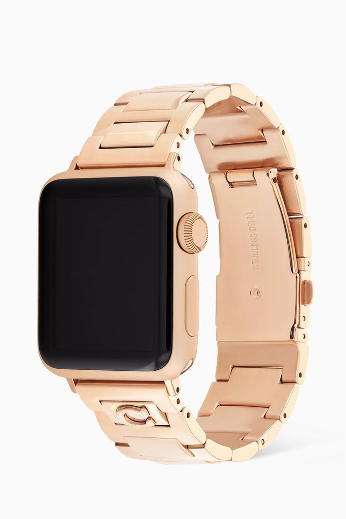 

Apple Watch® Ionic-plated Strap, 38mm, Rose gold