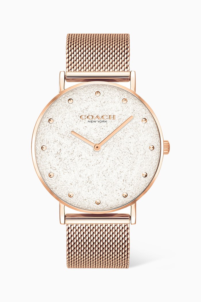 

Perry Watch in Stainless Steel, 36mm, Rose gold