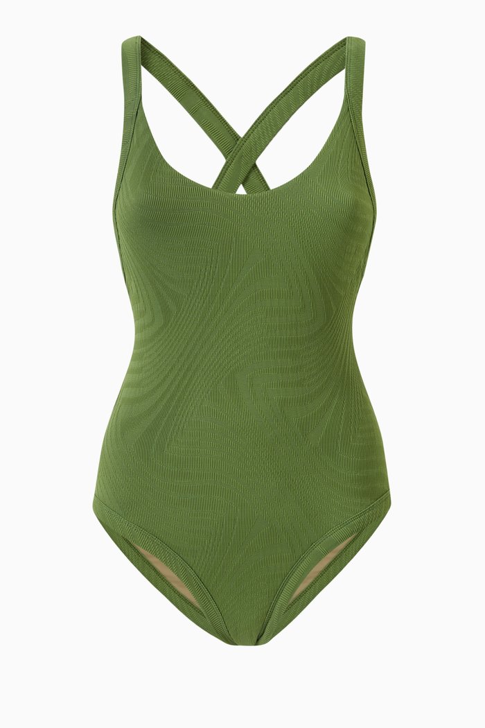 

Archie One-piece Swimsuit, Green