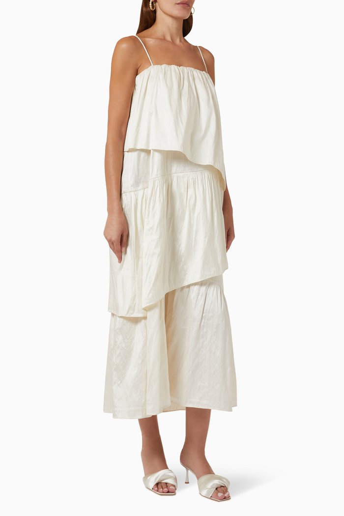 

Kate Dress in Silk, White