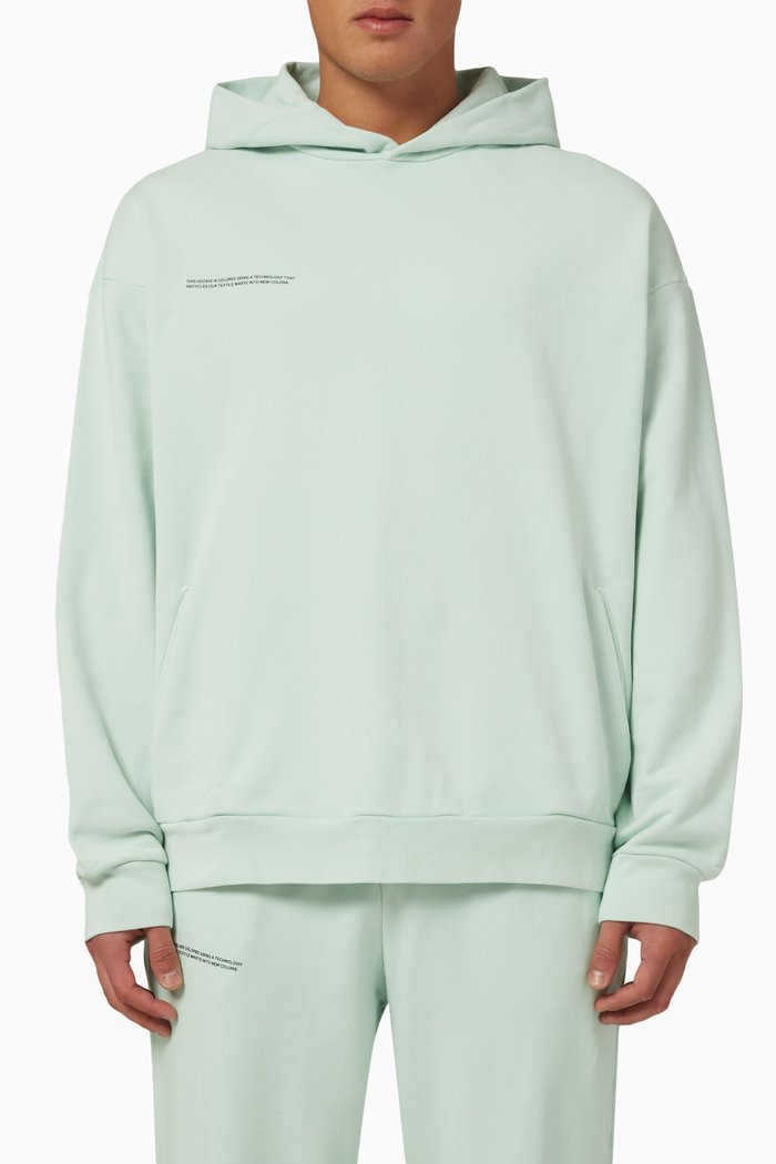 

Re-color Hoodie in Organic Cotton, Green