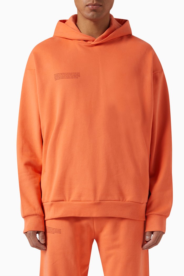 

Planet 365 Hoodie in Organic Cotton, Orange