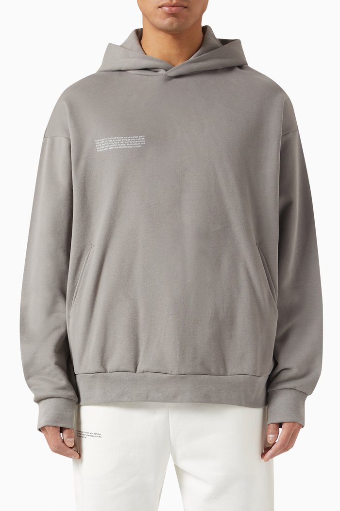 

Planet 365 Hoodie in Organic Cotton, Grey