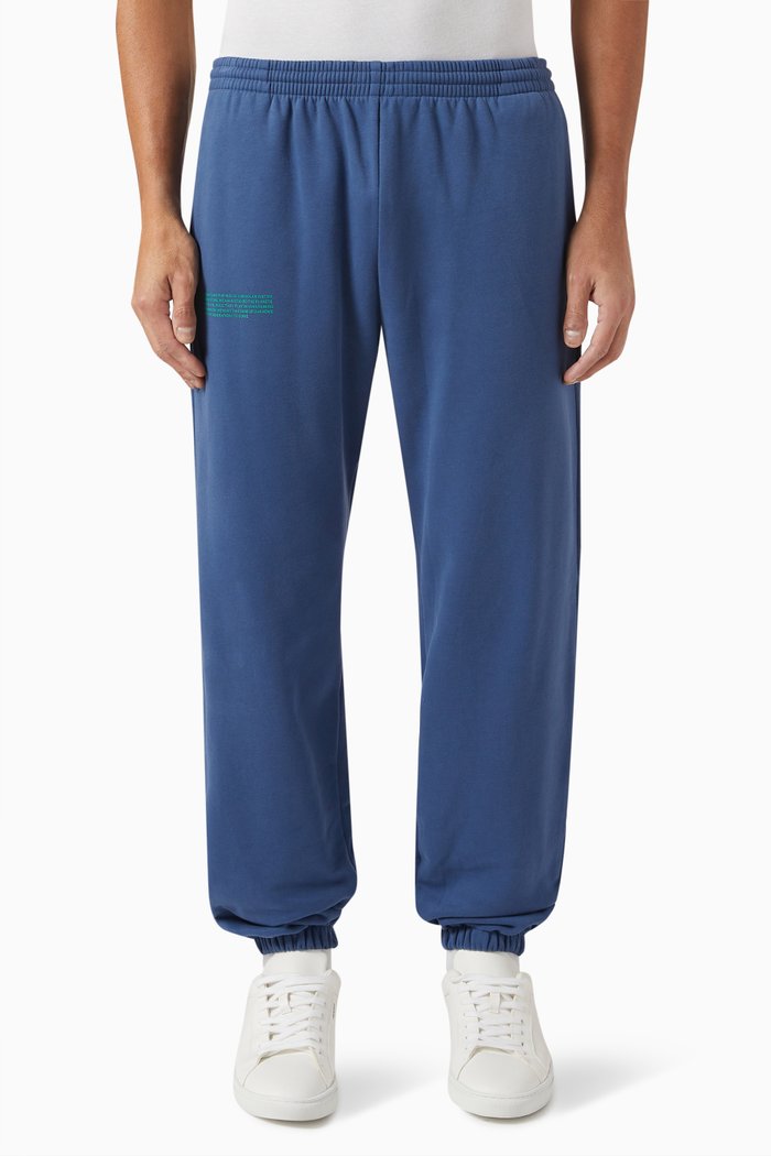 

365 Track Pants in Organic Cotton, Blue