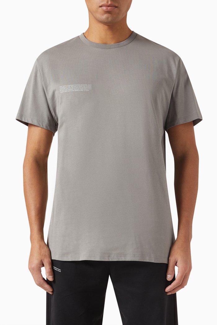 

Planet 365 T-shirt in Organic Cotton, Grey