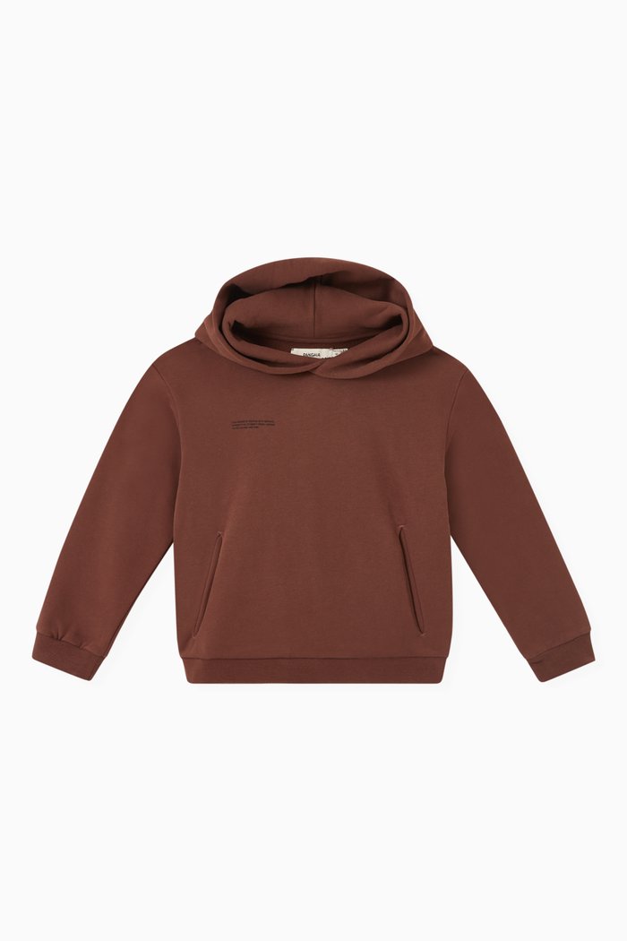 

365 Hoodie in Organic Cotton, Brown