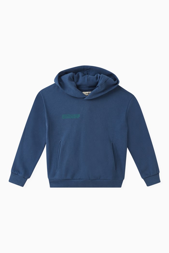 

365 Hoodie in Organic Cotton, Blue