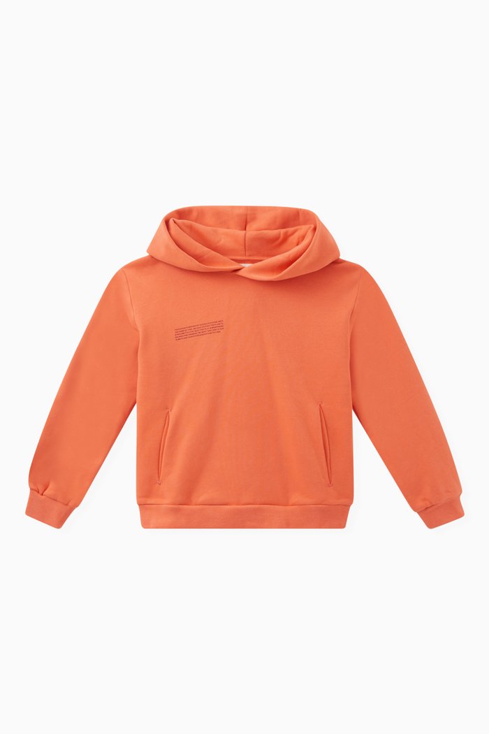 

365 Hoodie in Organic Cotton, Orange