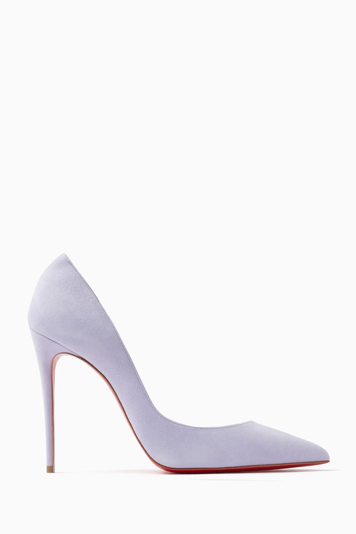 

Iriza 100 Pumps in Suede & Leather, Purple