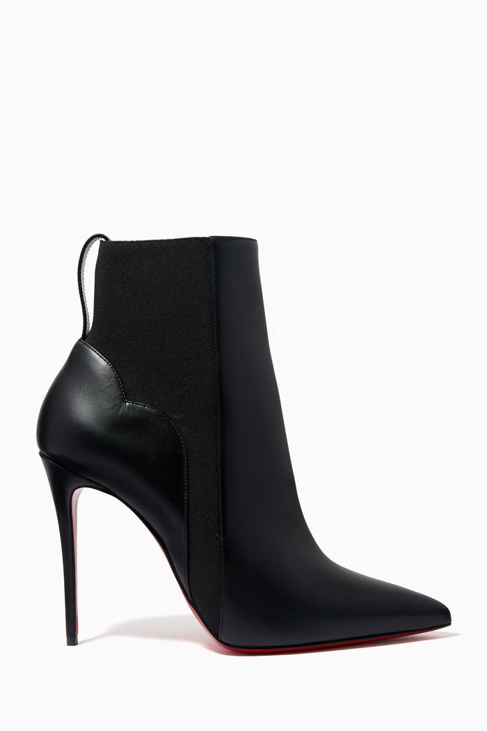 

Chelsea Chick Booty 100 Ankle Boots in Leather, Black