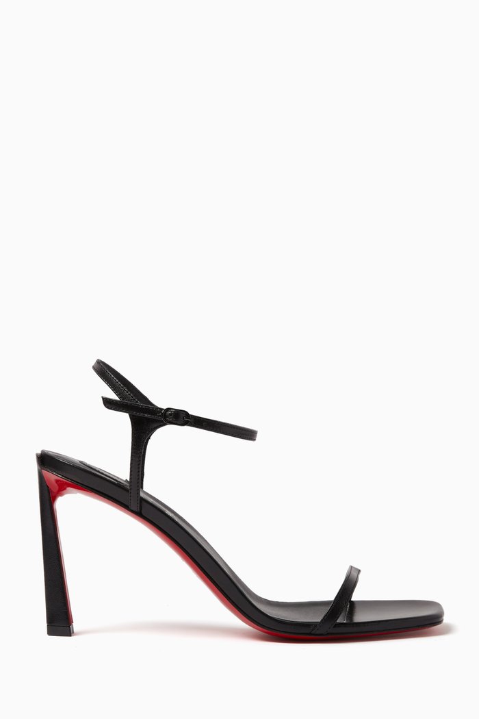 

Condora 85 Sandals in Leather, Black