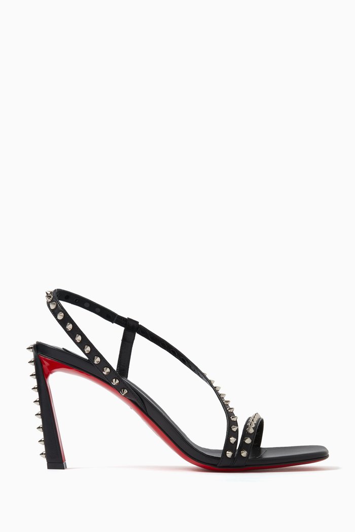 

Rosa Condorapik 85 Sandals in Leather, Black